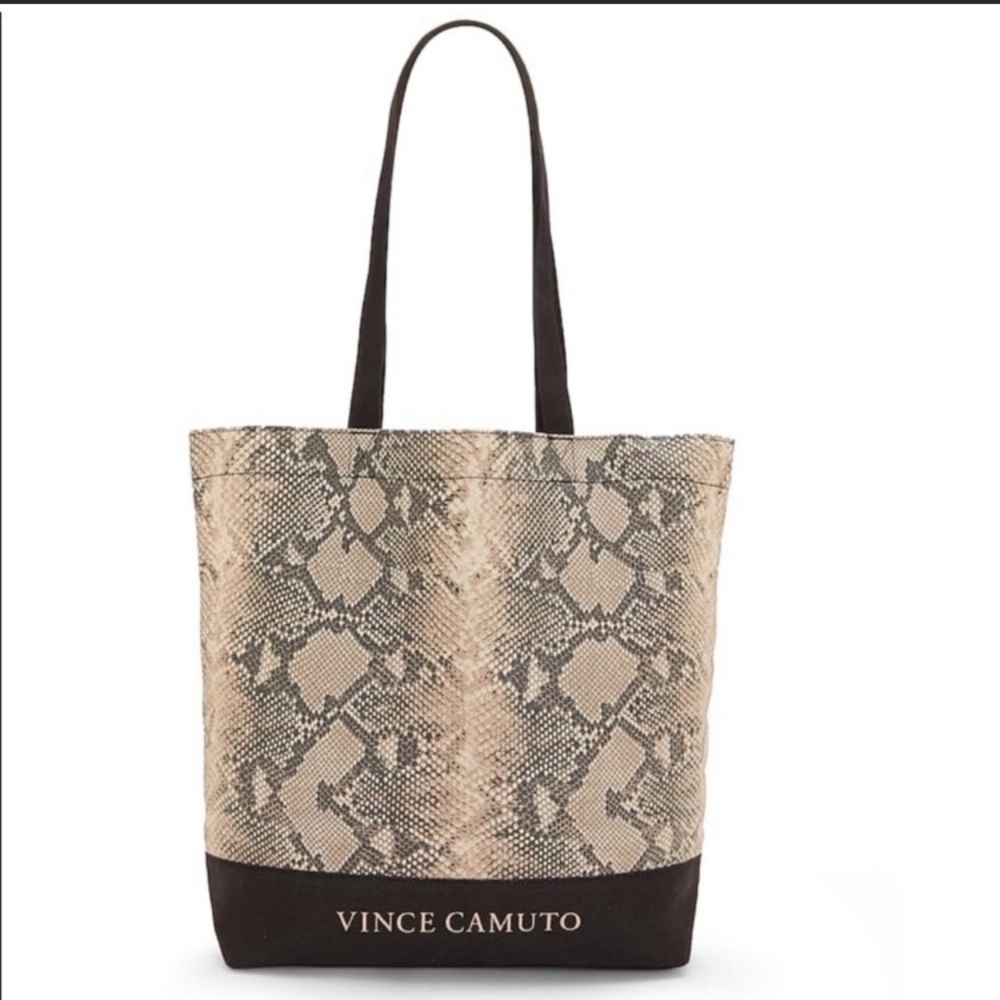 Vince Camuto Canvas Tote NWOT